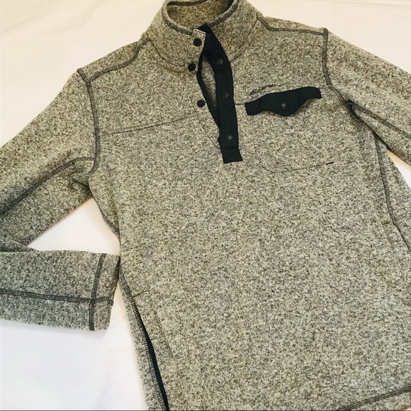 Men’s Eddie Bauer Snap Neck Fleece